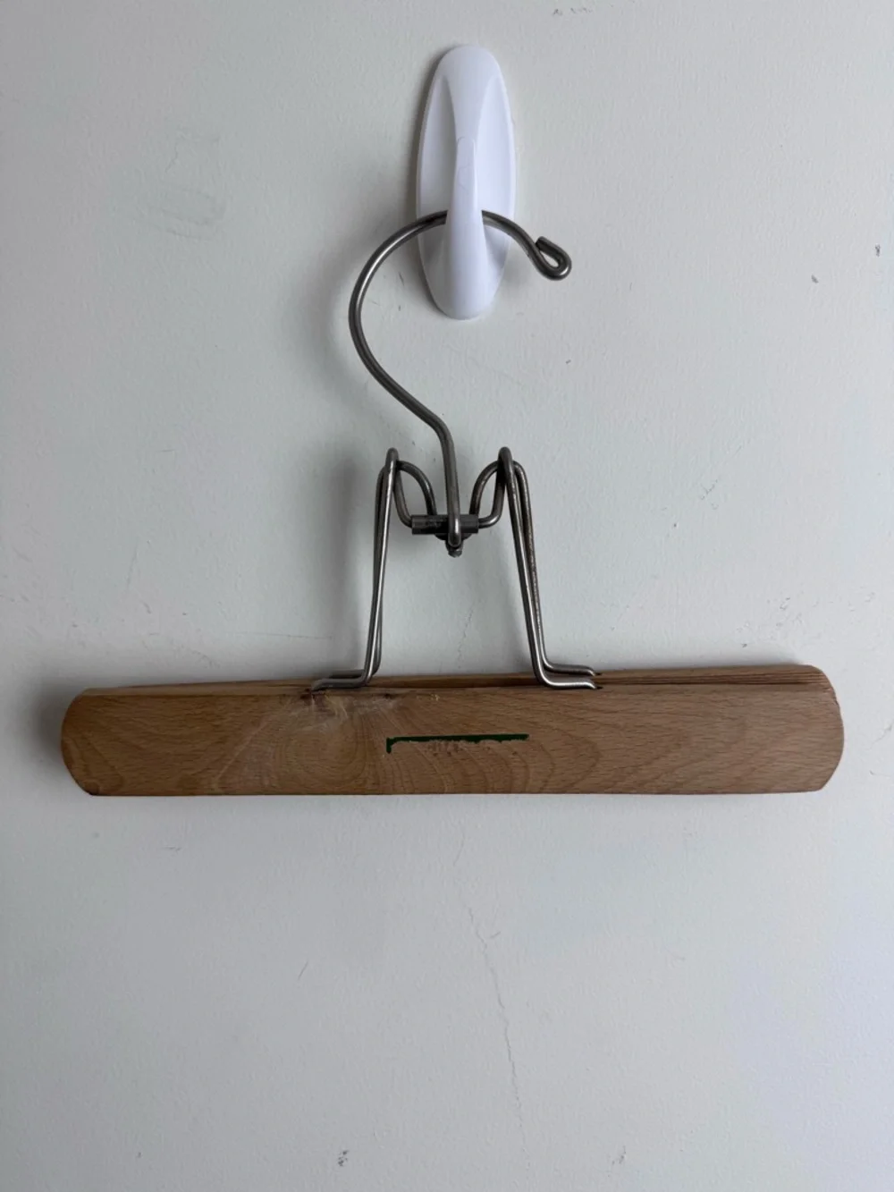 Vintage Wooden Clamp Hangers Lot of 5